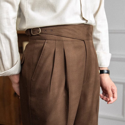 "Sébastien" - High Waist Trousers