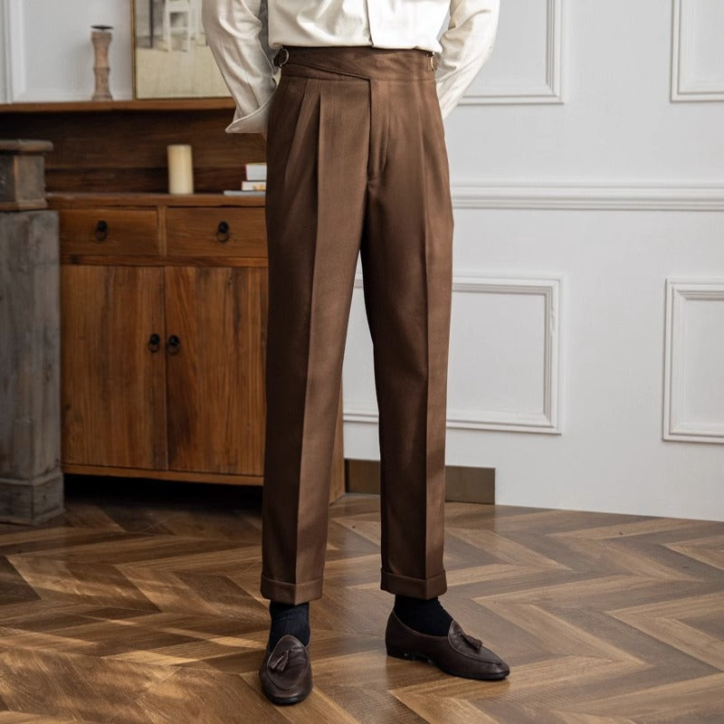 "Sébastien" - High Waist Trousers