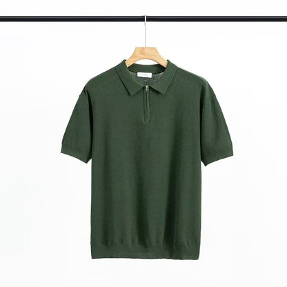 "Michel" - Knitted Poloshirt