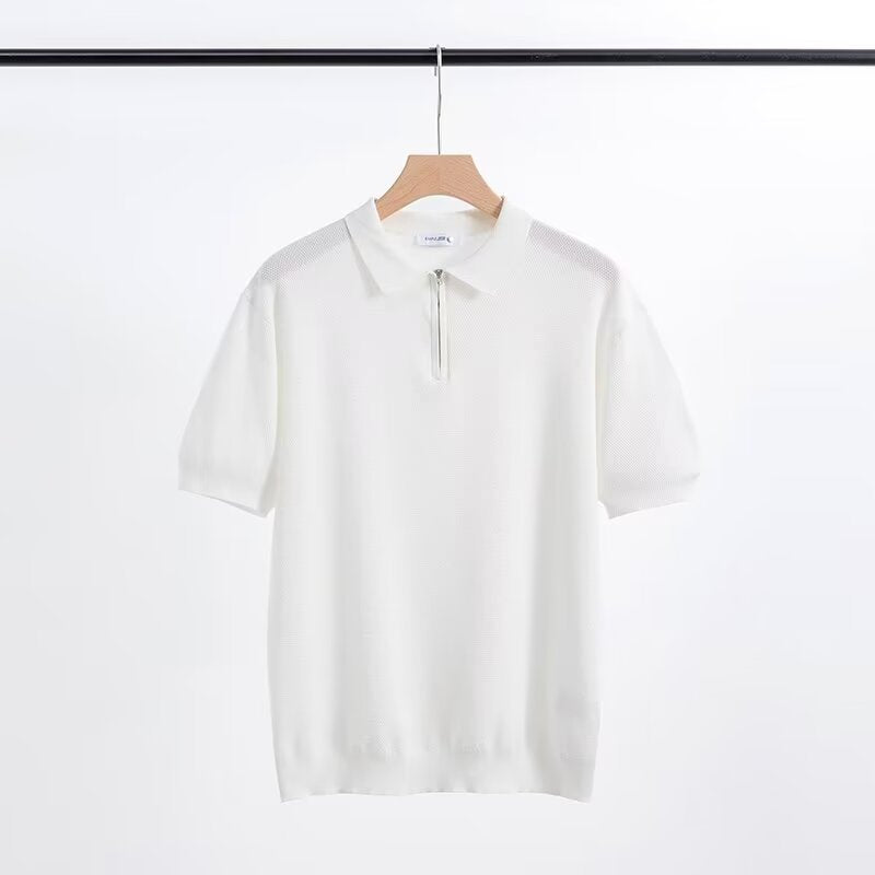 "Michel" - Knitted Poloshirt