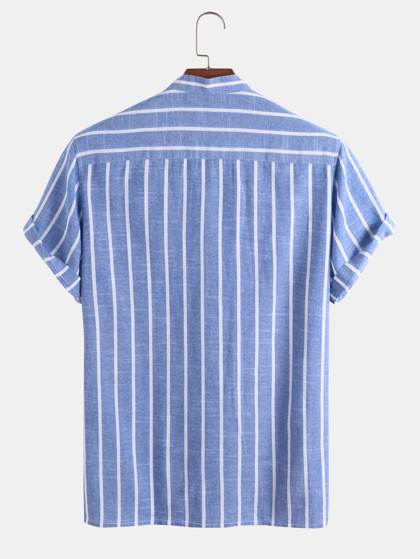 "Bernard" - Short Sleeve Stripped Shirt