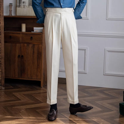 "Sébastien" - High Waist Trousers