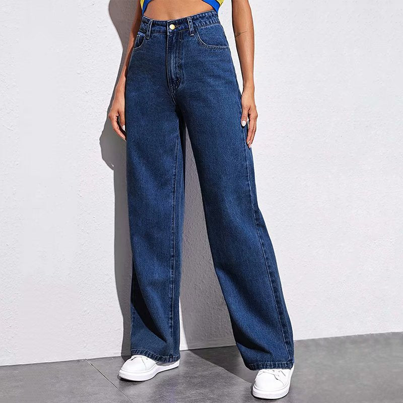 Lockere Wide-Leg Jeans