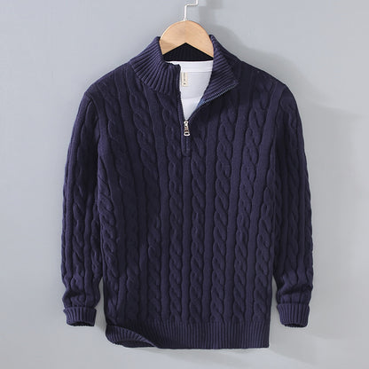 "David" - Classic Half Zip