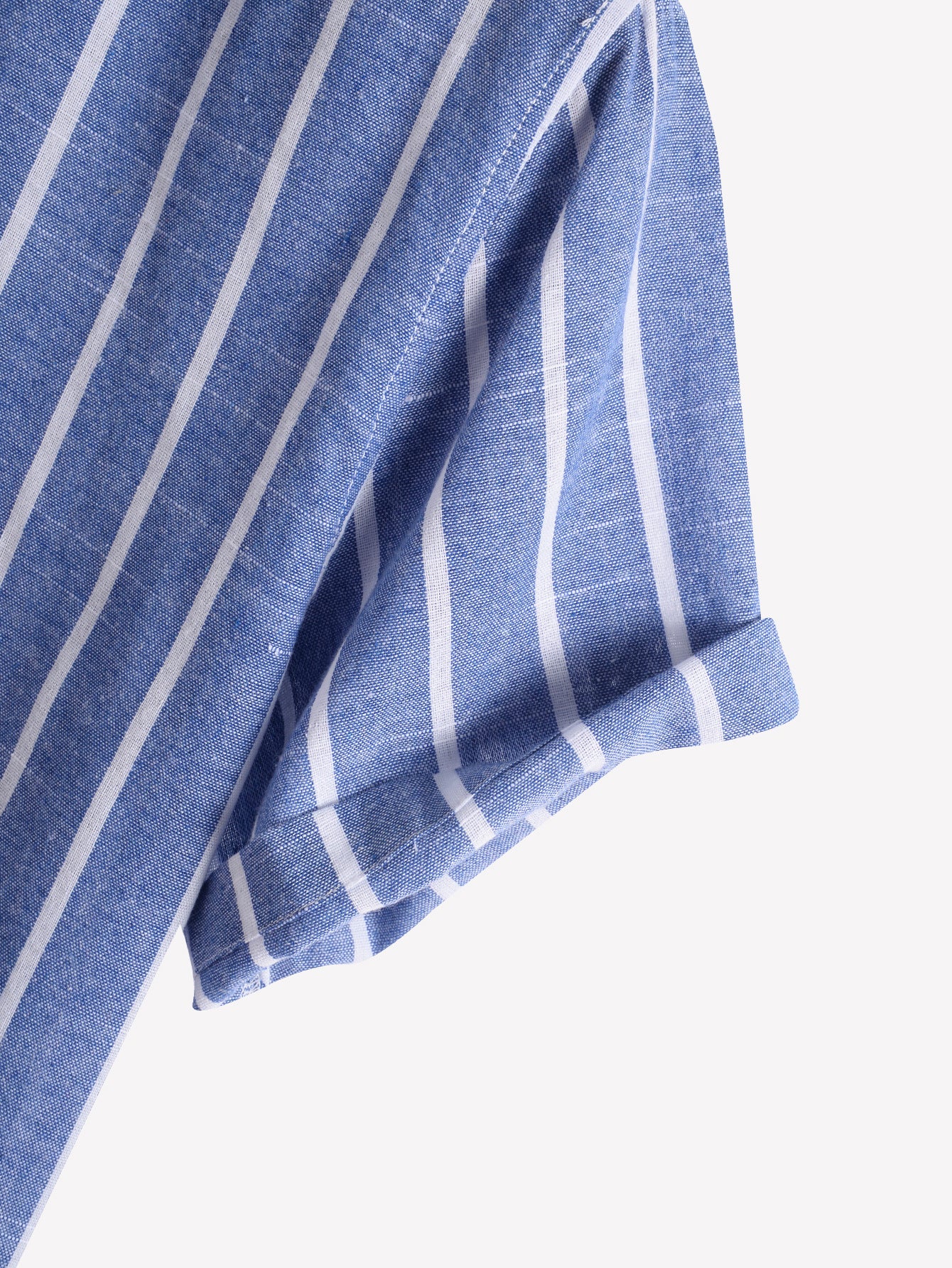 "Bernard" - Short Sleeve Stripped Shirt