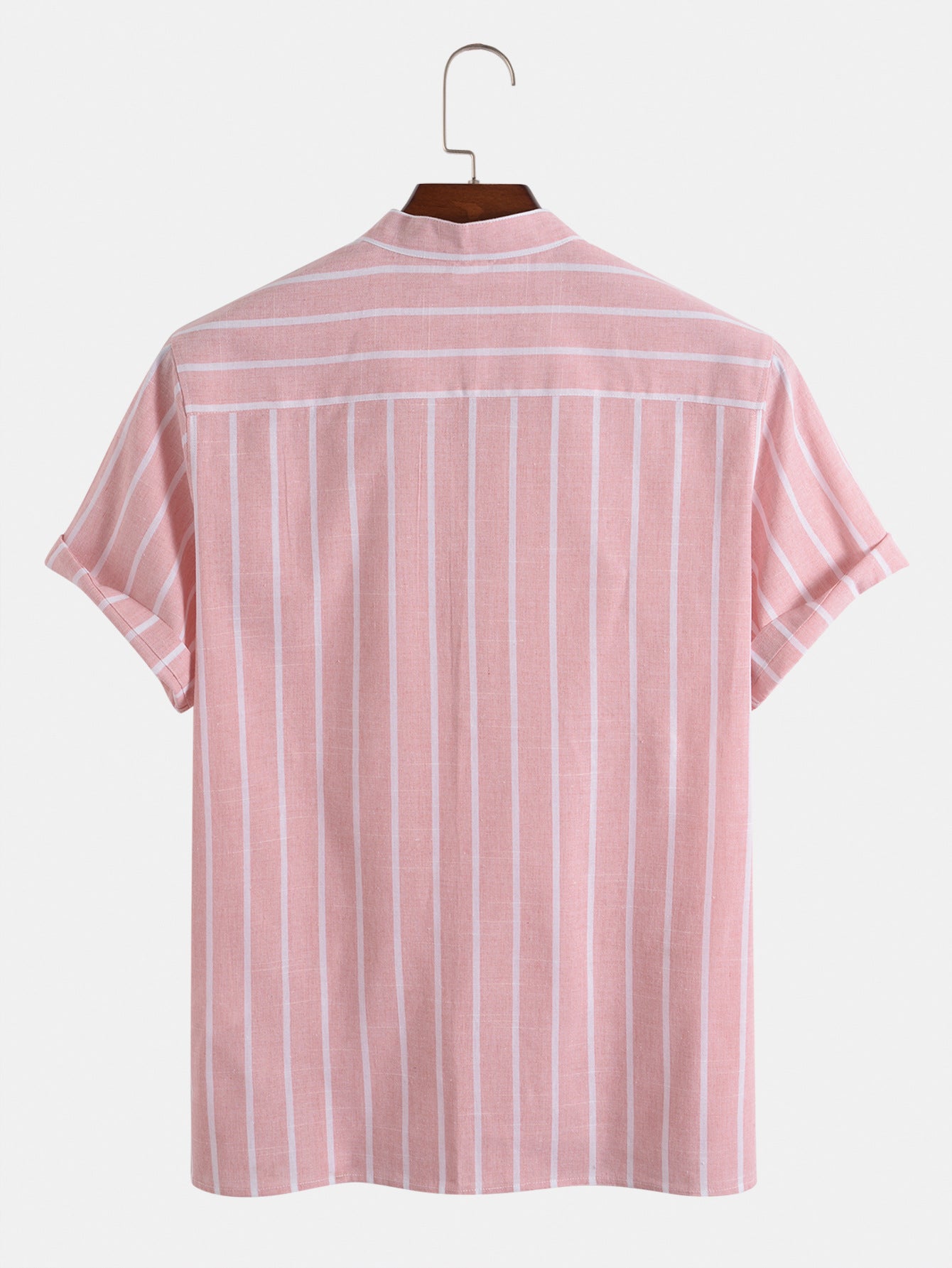 "Bernard" - Short Sleeve Stripped Shirt