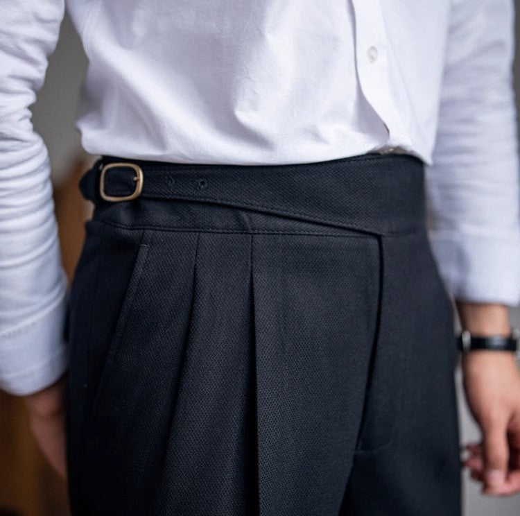 "Sébastien" - High Waist Trousers