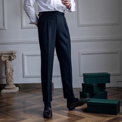 "Sébastien" - High Waist Trousers